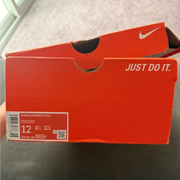 Nike SuperRep Cycle – Men’s Size 12 (White/Black) - Picture 5 of 5
